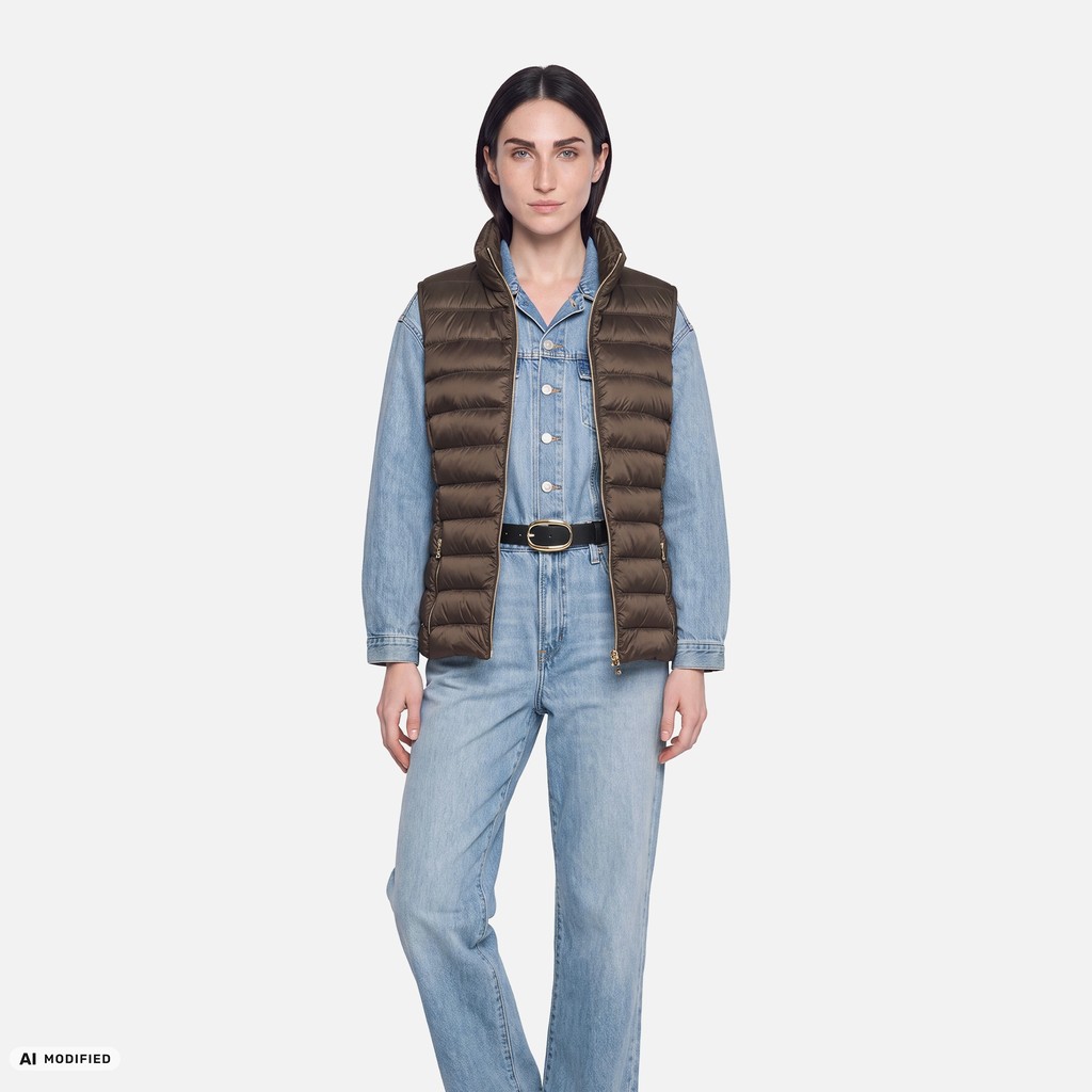 Puffer vest JAYSEN WOMAN Delicioso - image number 0 | GEOX
