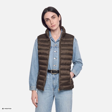 Puffer vest JAYSEN WOMAN Delicioso - image number 3 | GEOX