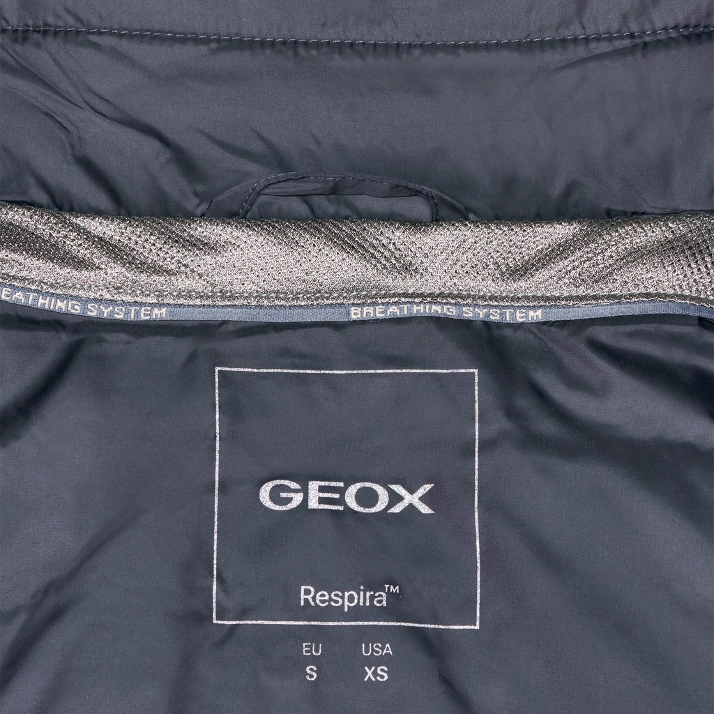 Short down jacket MYLUSE WOMAN Sky captain - image number 9 | GEOX