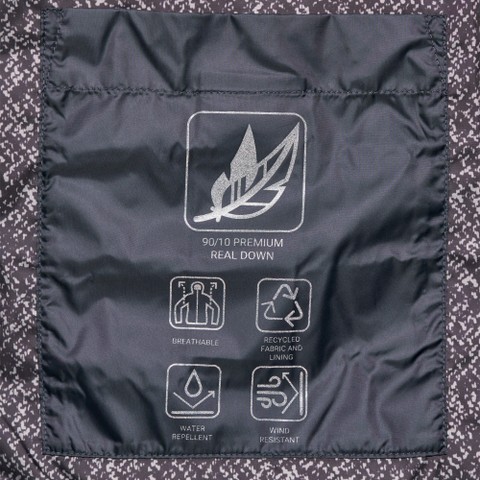 Short down jacket MYLUSE WOMAN Sky captain - image number 4 | GEOX