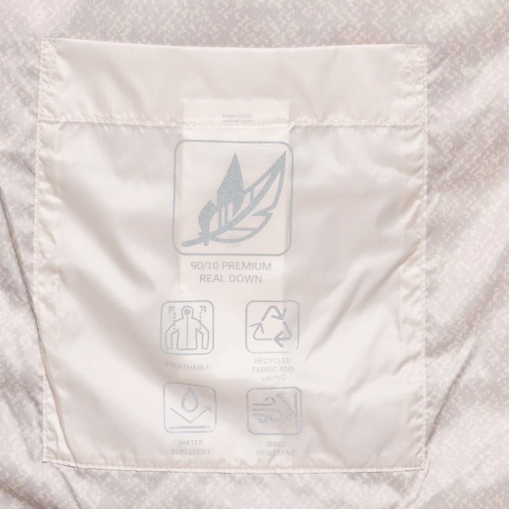 Short down jacket MYLUSE WOMAN Moonbeam - image number 4 | GEOX
