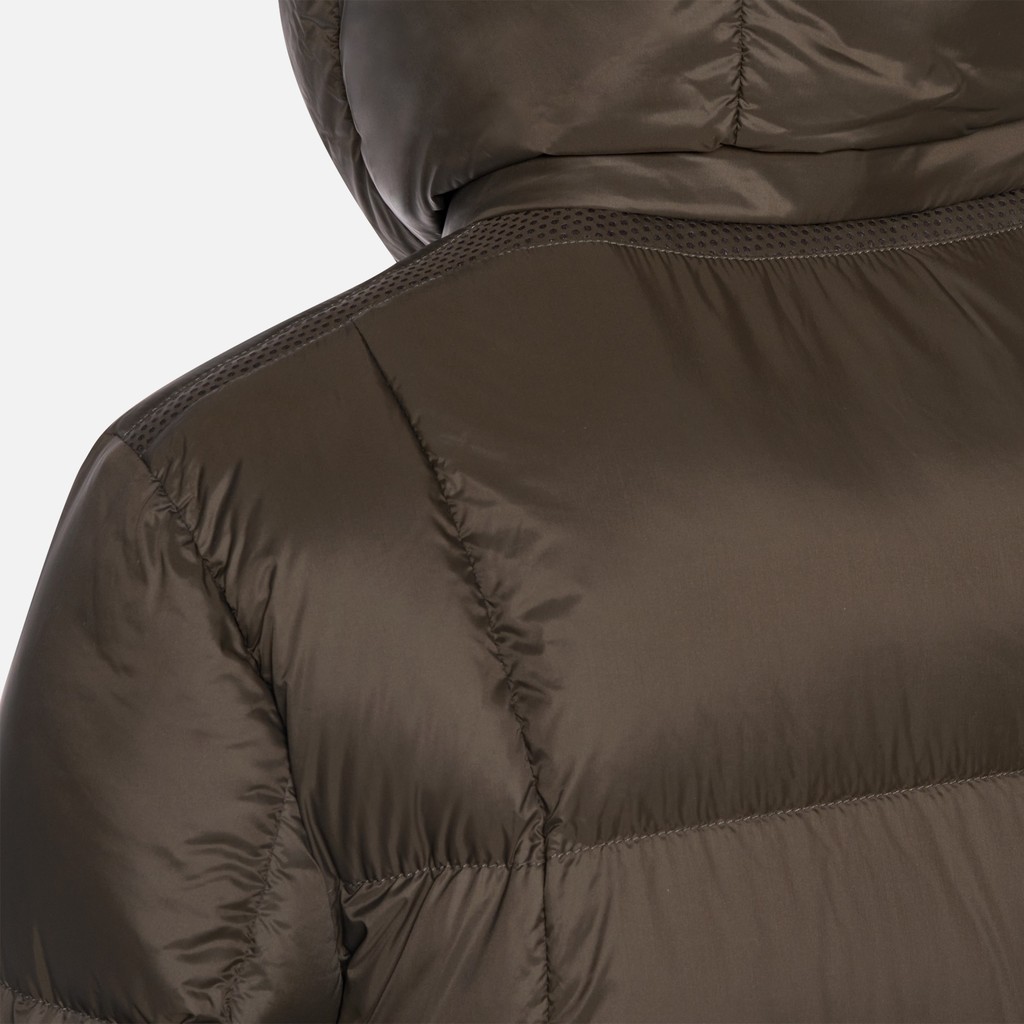 Full-length quilted coat ARLARA WOMAN Delicioso - image number 7 | GEOX
