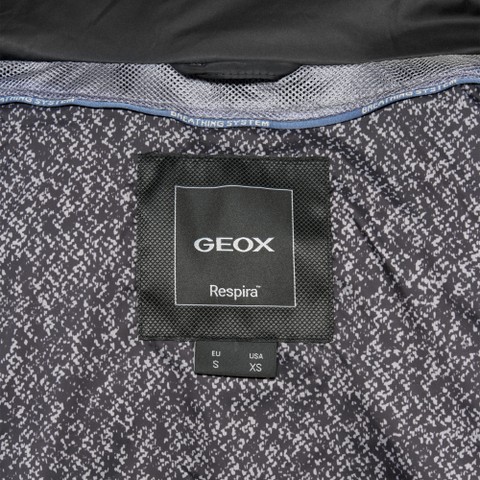 Lang donsjack CATRIA DAMES Zwart | GEOX