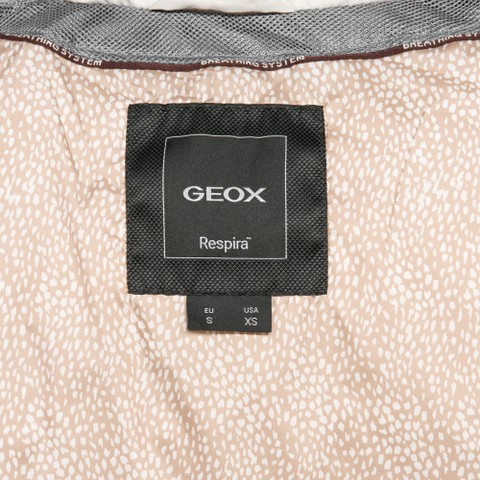 Full-length quilted coat BETTANIE WOMAN Mid Moonbeam | GEOX