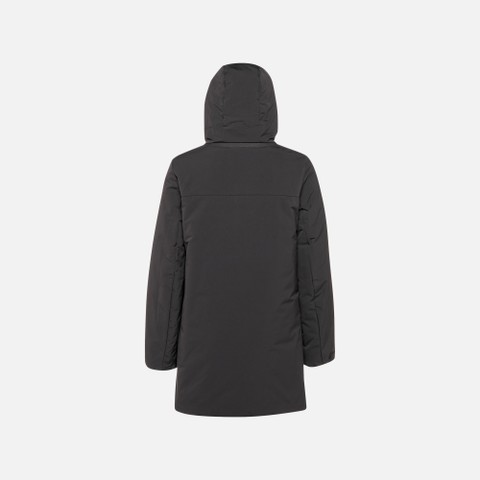 Parka long SPHERICA FEMME Noir/Noir - image number 7 | GEOX