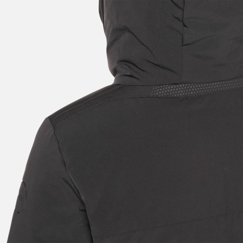 Parka long SPHERICA FEMME Noir/Noir - image number 8 | GEOX