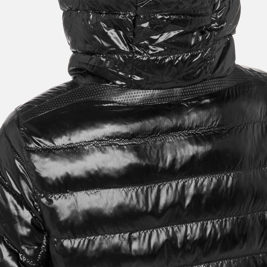 Parka long SPHERICA FEMME Noir/Noir - image number 10 | GEOX