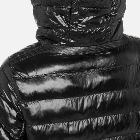 Parka long SPHERICA FEMME Noir/Noir - image number 10 | GEOX