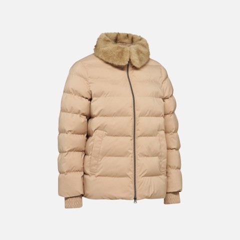 Veste matelass&eacute;e VILDE FEMME Beige - image number 2 | GEOX