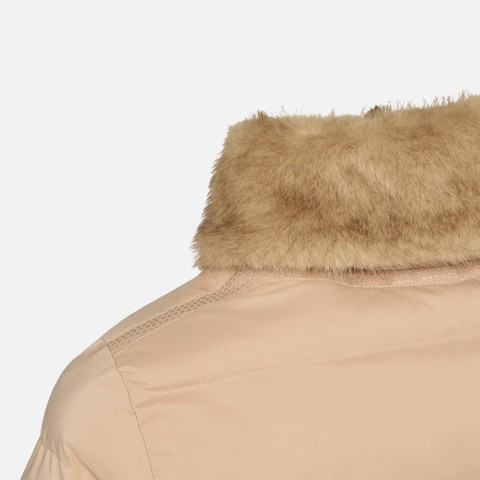 Veste matelass&eacute;e VILDE FEMME Beige - image number 4 | GEOX