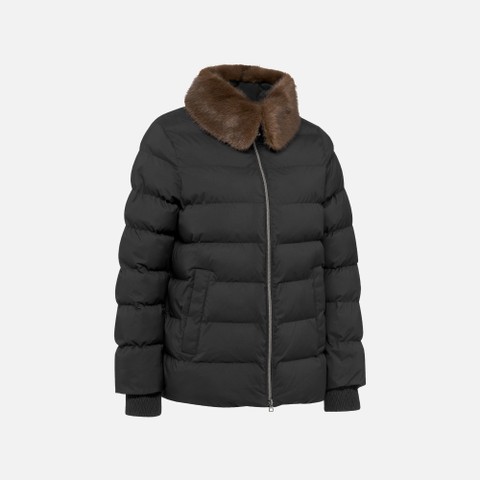 Veste matelass&eacute;e VILDE FEMME Noir - image number 2 | GEOX