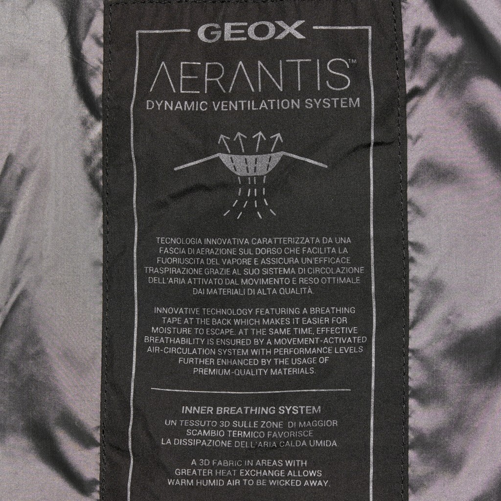 Parka matelass&eacute;e DHYALMA FEMME Noir - image number 10 | GEOX