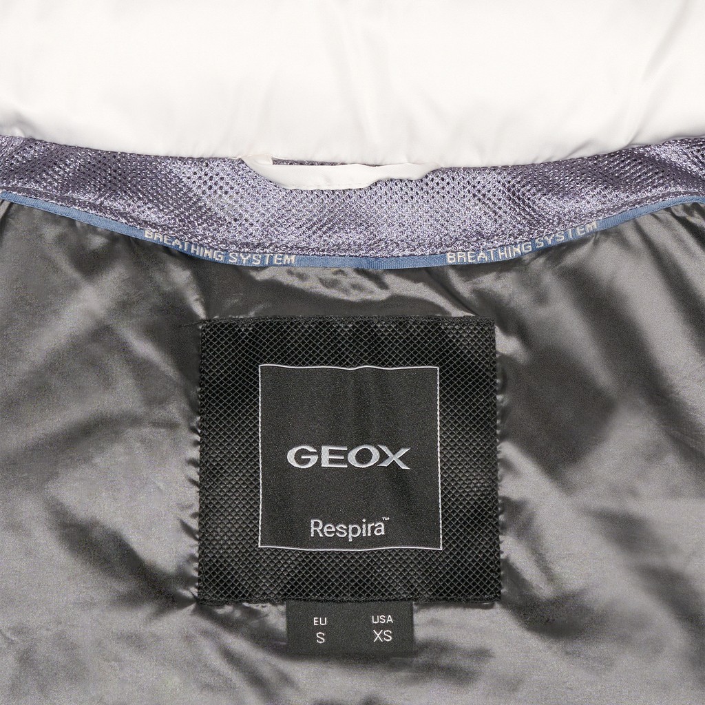 Quilted jacket ZOSMA WOMAN Moonbeam - image number 8 | GEOX