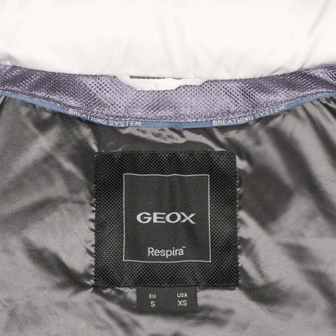 Quilted jacket ZOSMA WOMAN Moonbeam - image number 8 | GEOX