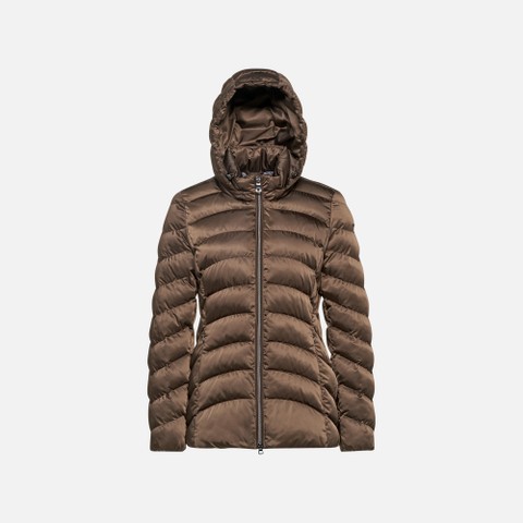 Quilted jacket ZOSMA WOMAN Delicioso - image number 4 | GEOX
