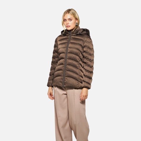 Quilted jacket ZOSMA WOMAN Delicioso - image number 1 | GEOX