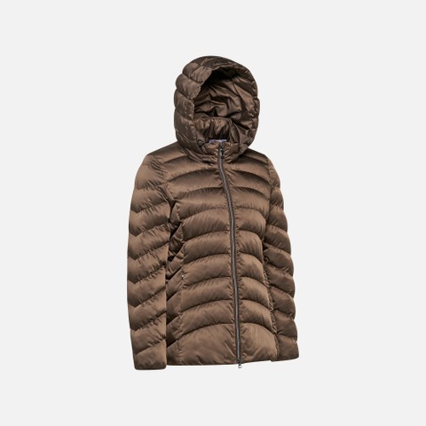 Quilted jacket ZOSMA WOMAN Delicioso - image number 5 | GEOX