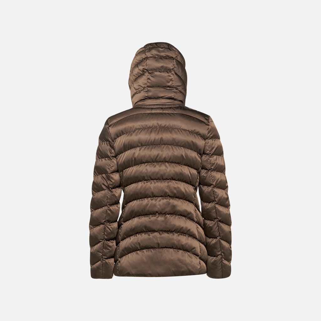 Quilted jacket ZOSMA WOMAN Delicioso - image number 6 | GEOX