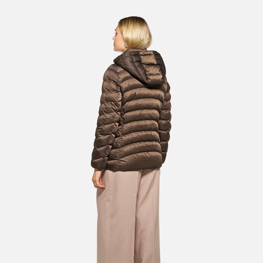 Quilted jacket ZOSMA WOMAN Delicioso - image number 2 | GEOX