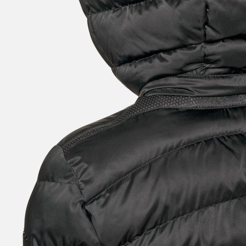 Quilted jacket ZOSMA WOMAN Black - image number 7 | GEOX