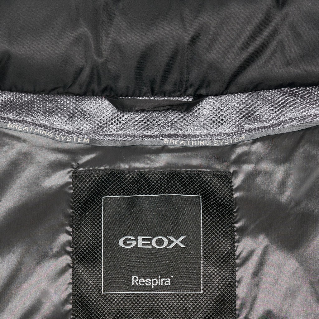Quilted jacket ZOSMA WOMAN Black - image number 8 | GEOX