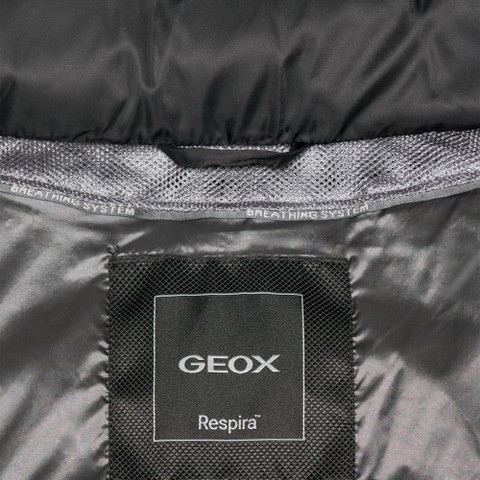 Quilted jacket ZOSMA WOMAN Black - image number 8 | GEOX