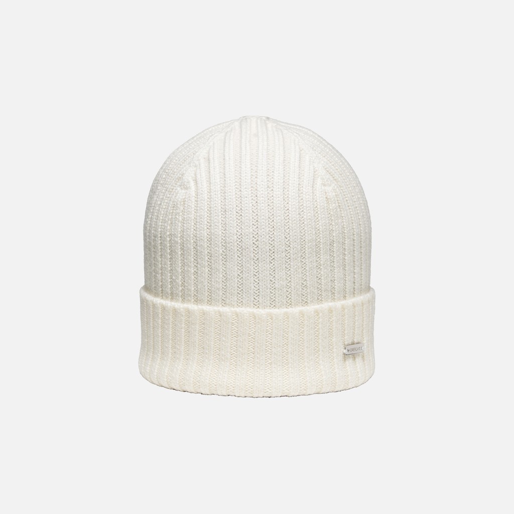 Woollen cap CELESTYE WOMAN Moonbeam - image number 0 | GEOX