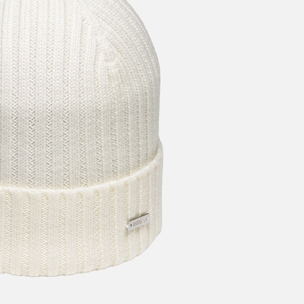 Woollen cap CELESTYE WOMAN Moonbeam - image number 2 | GEOX