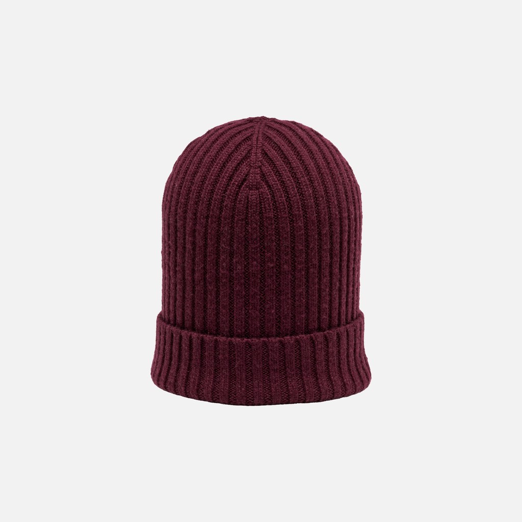 Woollen cap CELESTYE WOMAN Tawny Port - image number 0 | GEOX