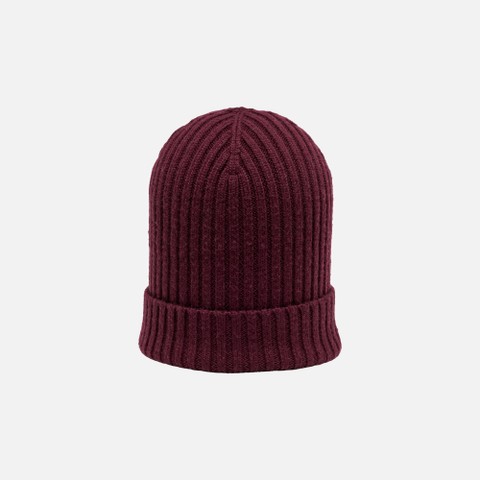 Woollen cap CELESTYE WOMAN Tawny Port - image number 0 | GEOX