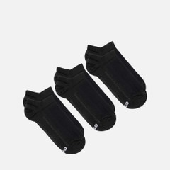 three pack socks adult — black 2
