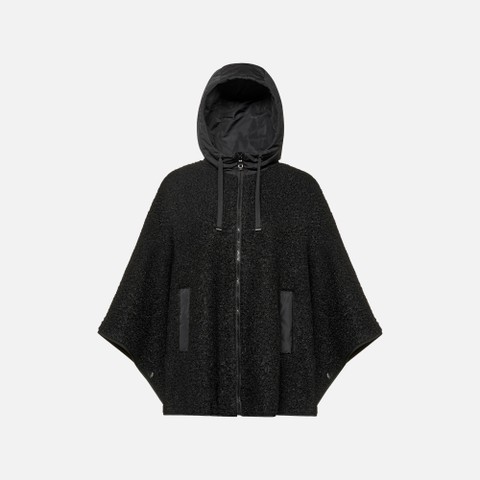 Felpa con cappuccio SWEATER DONNA Nero/Nero - image number 4 | GEOX