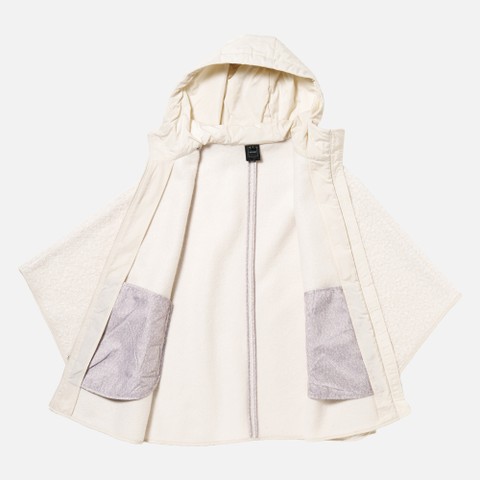 Hoodie SWEATER WOMAN Moonbeam/Moonbeam - image number 9 | GEOX