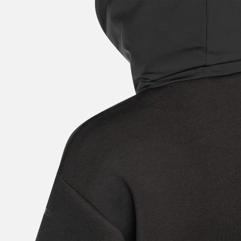 Giacca in felpa SWEATER DONNA Nero/Nero - image number 7 | GEOX