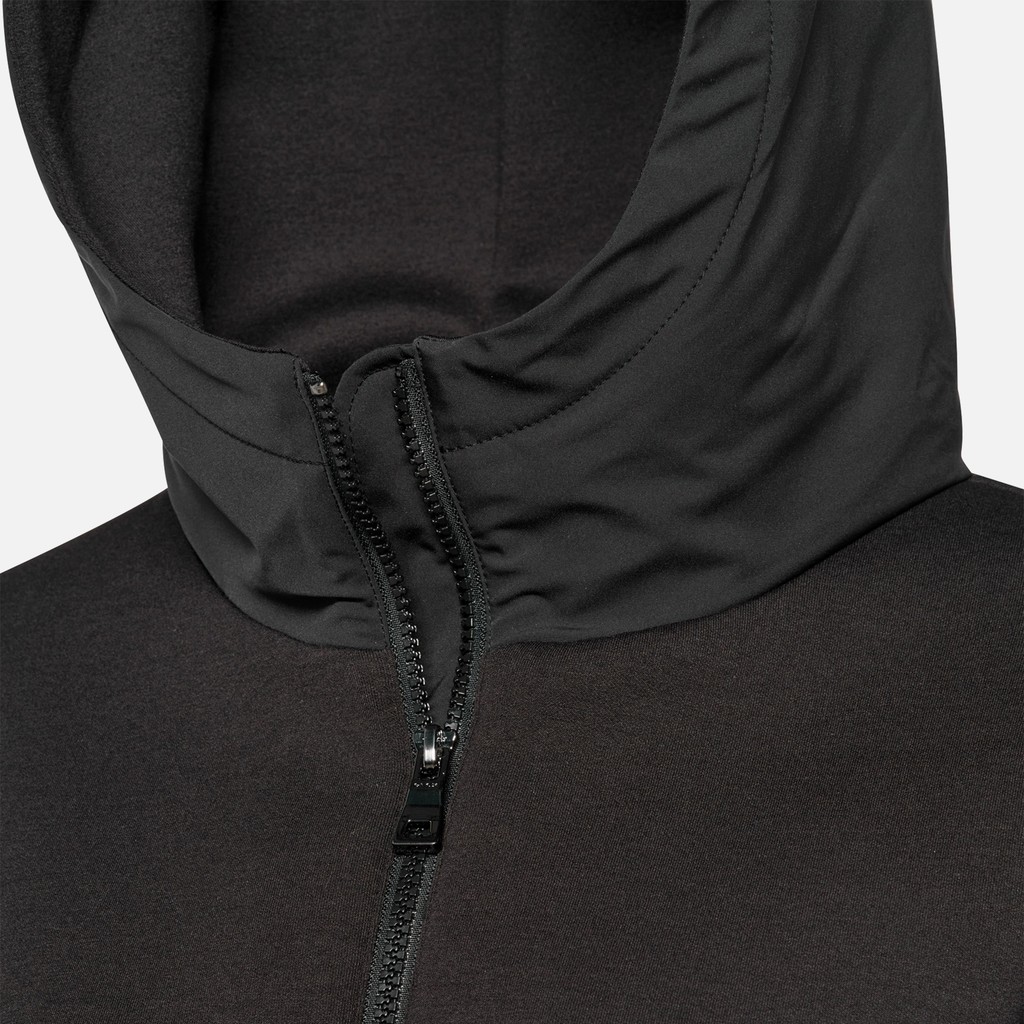 Giacca in felpa SWEATER DONNA Nero/Nero - image number 8 | GEOX