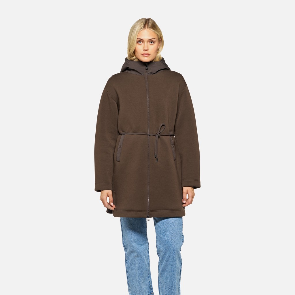 Sweatshirt jacket SWEATER WOMAN Delicioso/Delicioso - image number 1 | GEOX