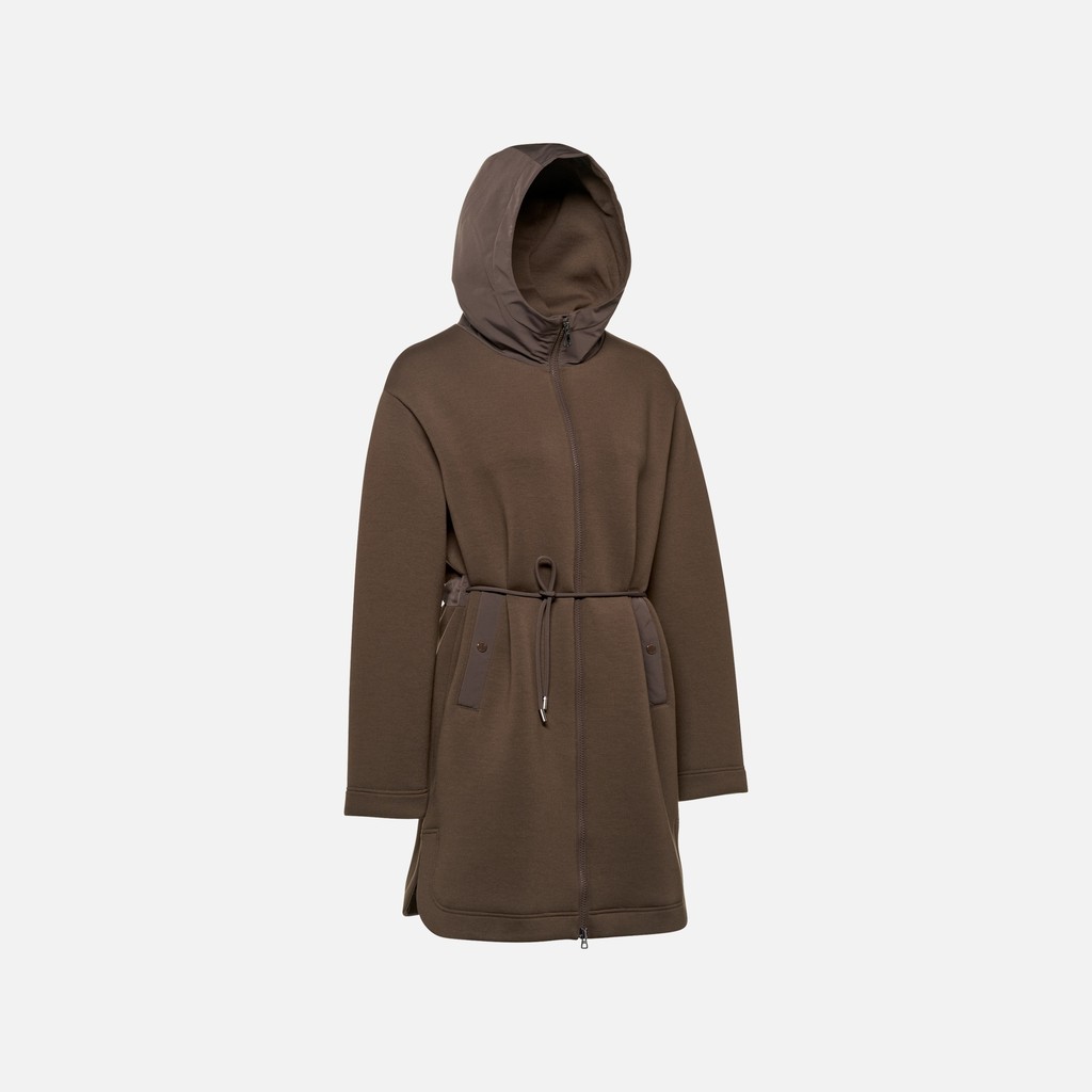 Sweatshirt jacket SWEATER WOMAN Delicioso/Delicioso - image number 5 | GEOX