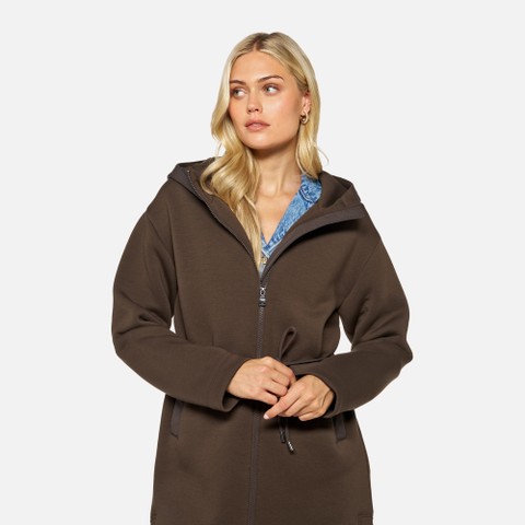 Sweatshirt jacket SWEATER WOMAN Delicioso/Delicioso - image number 3 | GEOX