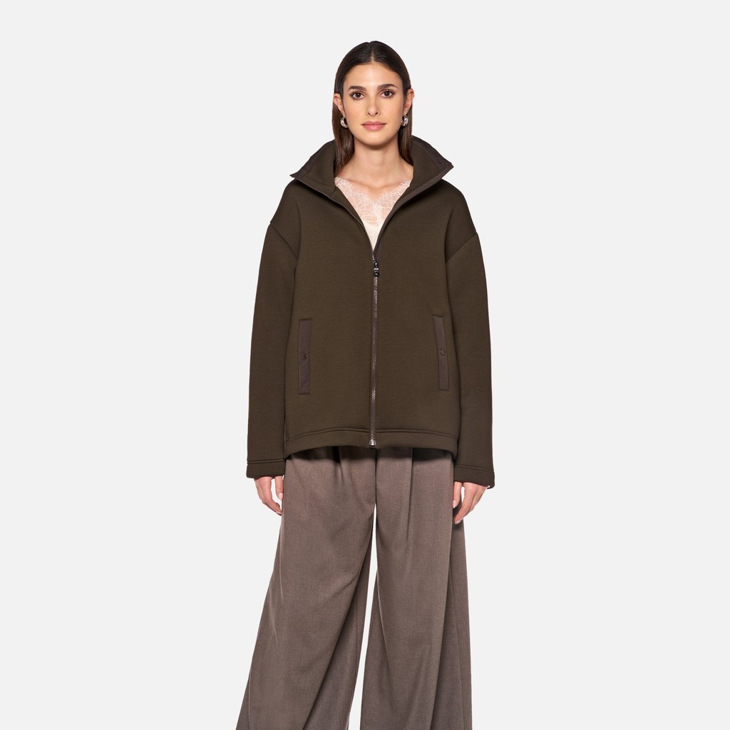 Hoodie SWEATER WOMAN Delicioso/Delicioso - image number 1 | GEOX