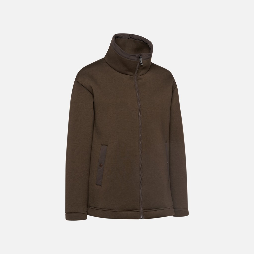 Hoodie SWEATER WOMAN Delicioso/Delicioso - image number 5 | GEOX