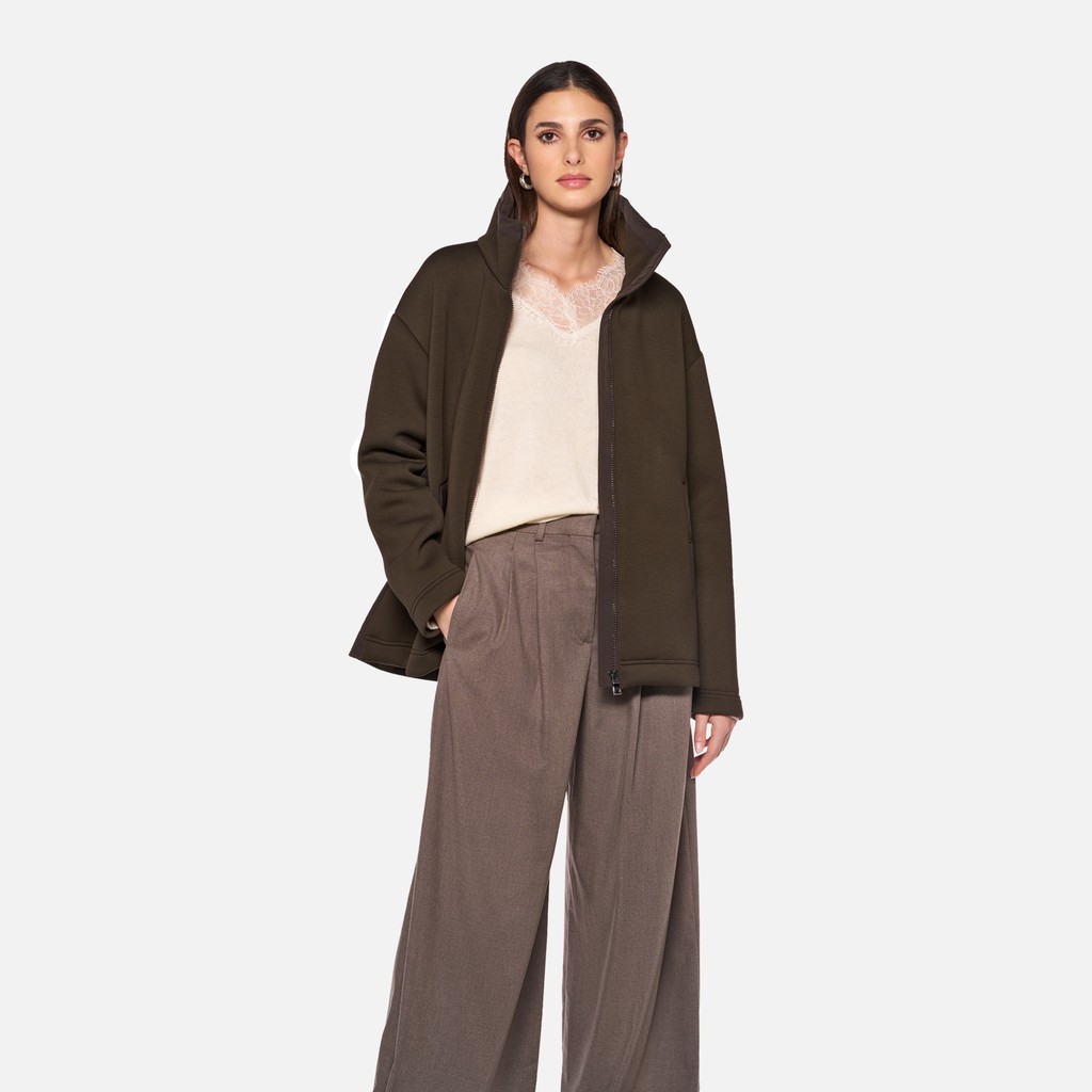 Hoodie SWEATER WOMAN Delicioso/Delicioso - image number 0 | GEOX