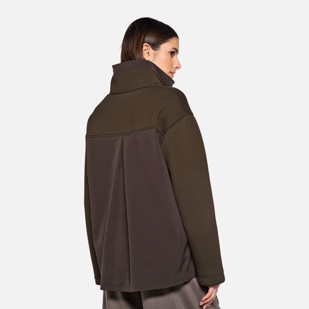Hoodie SWEATER WOMAN Delicioso/Delicioso - image number 3 | GEOX