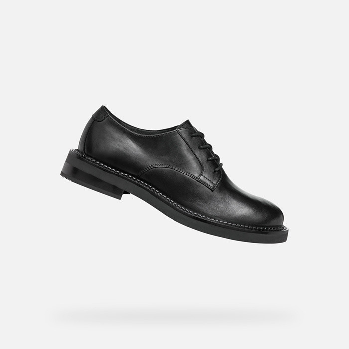 Lace-up shoes SERILDA WOMAN Black | GEOX