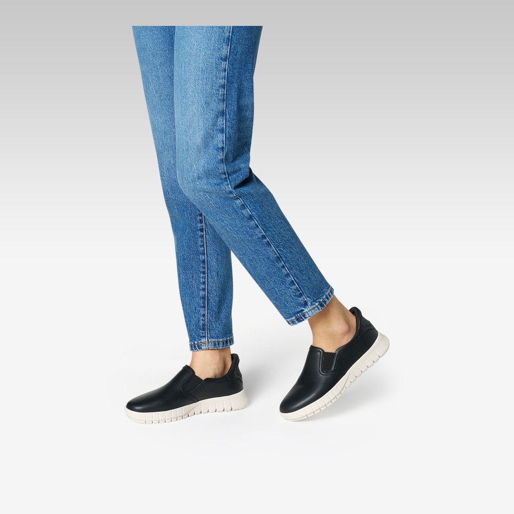 Slip in sneakers FLEXTRIDE PLUS WOMAN Black - image number 1 | GEOX