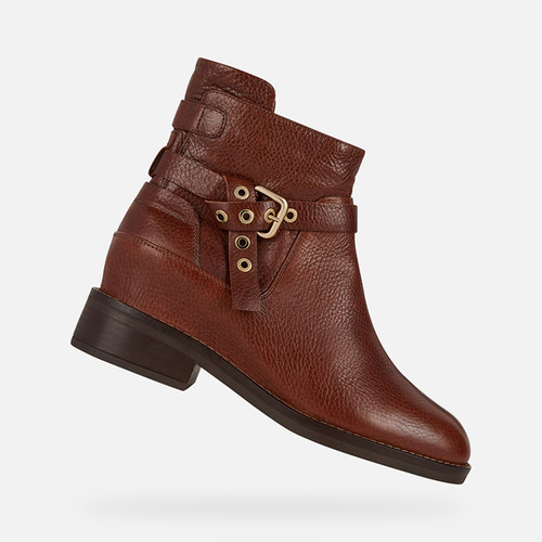 ANKLE BOOTS WOMAN LARYSSE WOMAN - BROWN