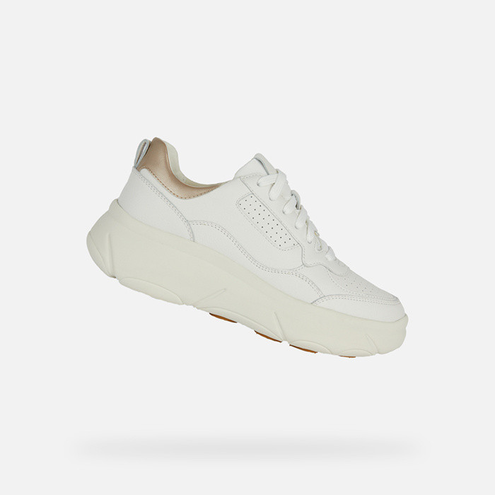 Platform sneakers NEBULA 2.0 X DAME Weiß | GEOX