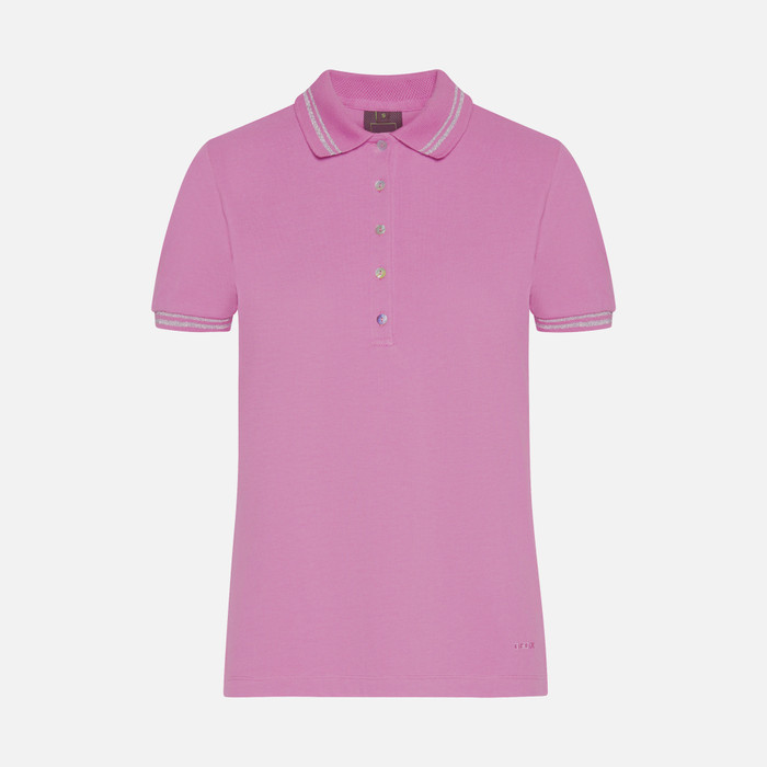 T-SHIRT WOMAN POLO WOMAN - AFRICAN VIOLET